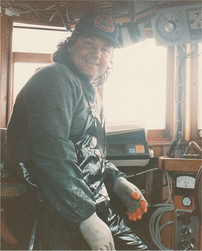 Our History - Brian in the Boat